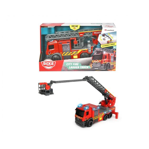 Dickie Toys - City Fire Ladder Truck (203714023) 1