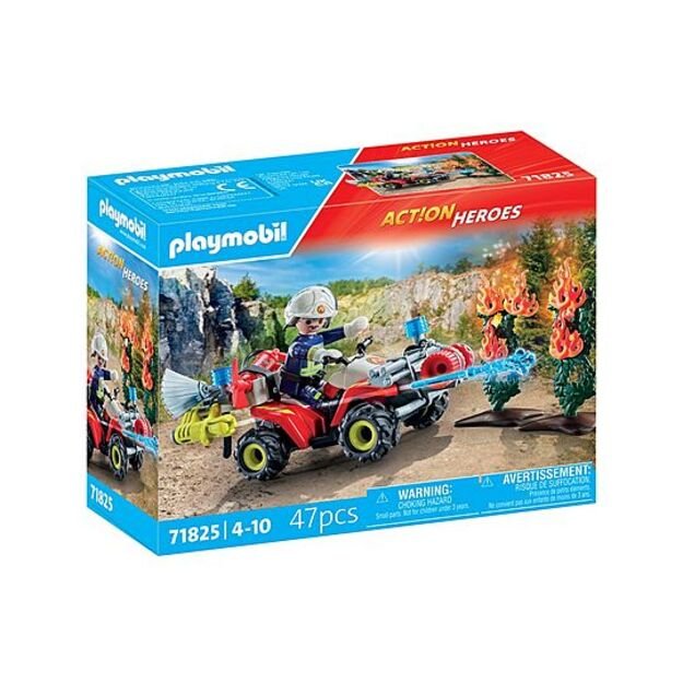 Playmobil - Firefighting Quad (71825)