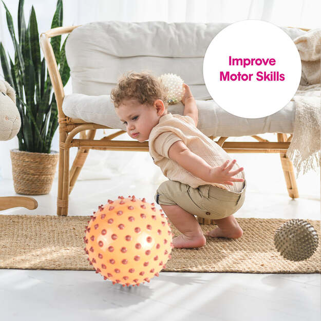 Edushape - Sensory Ball - 18 Cm -  Cream colored (E705172cr) 6