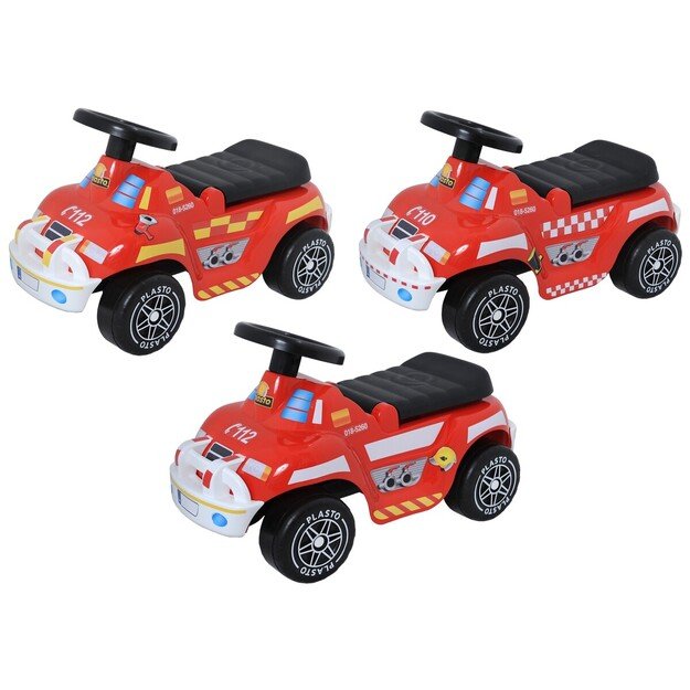 PLASTO - Toddler Off-road Fire Truck (SE, N0, FI) (1121000FIR) 1