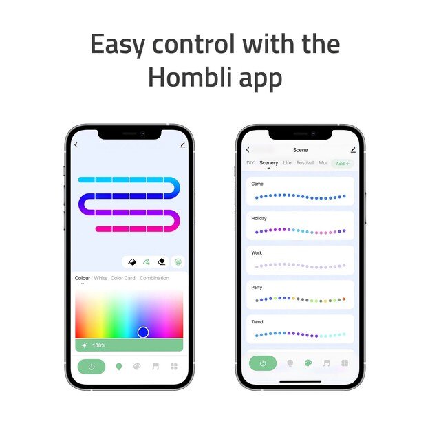 Hombli - Smart LED Strip 2 - 5m RGBIC+CCT 2