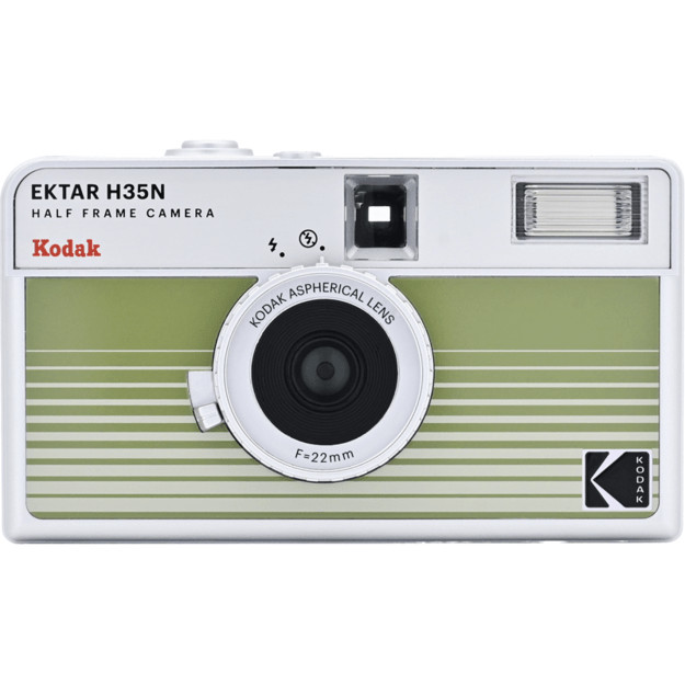 Kodak - EKTAR H35N Camera - Striped Green 1
