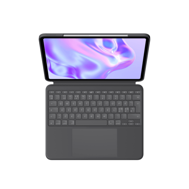 Logitech - Combo Touch for iPad Pro 13-inch (M4) - Graphite - Pan - Nordic 3