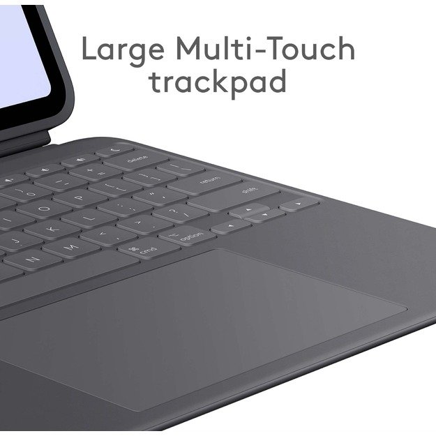 Logitech - Combo Touch for iPad Pro 13-inch (M4) - Graphite - Pan - Nordic 6