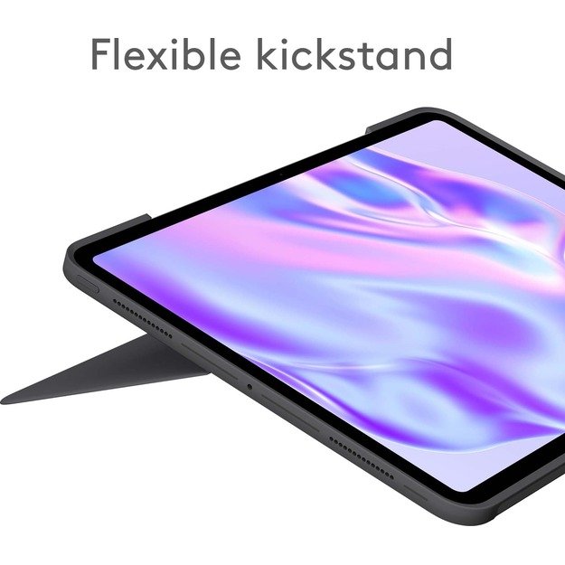 Logitech - Combo Touch for iPad Pro 13-inch (M4) - Graphite - Pan - Nordic 9