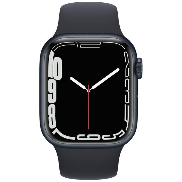 Apple - Watch Series 7 GPS + LTE, 41mm, Black/Alu 2