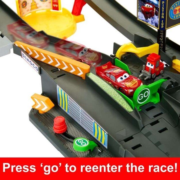 Disney Cars - Piston Cup Action Speedway Playset (HPD81) 3
