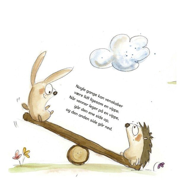 A big hug book - FRIENDSHIP IS LIKE A SEESAW 1