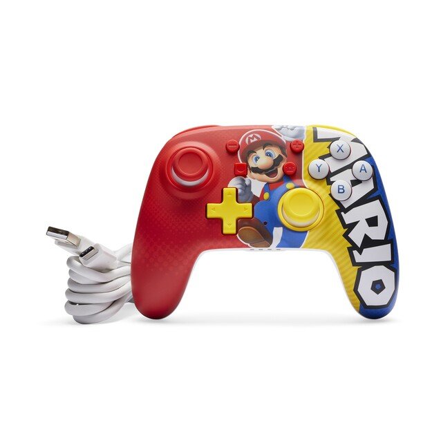 PowerA Nano Enhanced Wireless Controller - Mario Victory (Nintendo Switch)