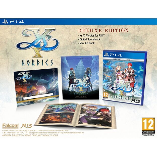 Ys X: Nordics (Deluxe Edition)
      
        - PlayStation 4