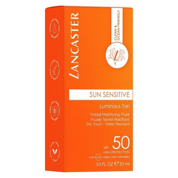 Lancaster - Sun Sensitive Tinted Matt Fluid SPF 50 30 ml 2