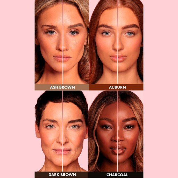 Bellamianta - Tribrow 3 in 1 Eyebrow Enhancer - Dark Brown - 0.23g