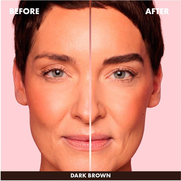 Bellamianta - Tribrow 3 in 1 Eyebrow Enhancer - Dark Brown - 0.23g