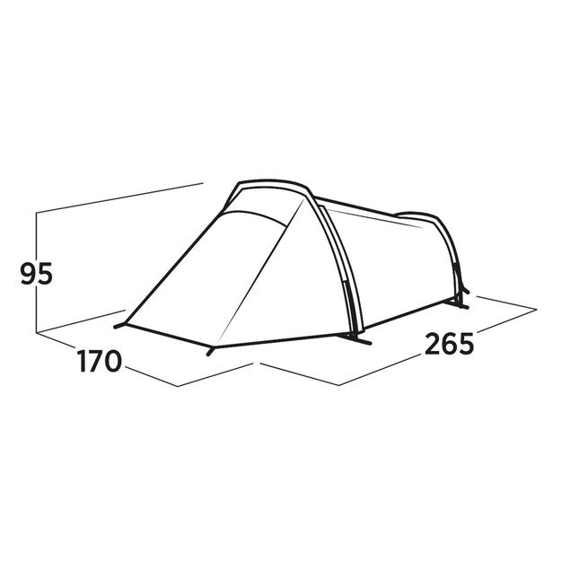 Easy Camp - Sarek 2 - Dark Green - 2-person