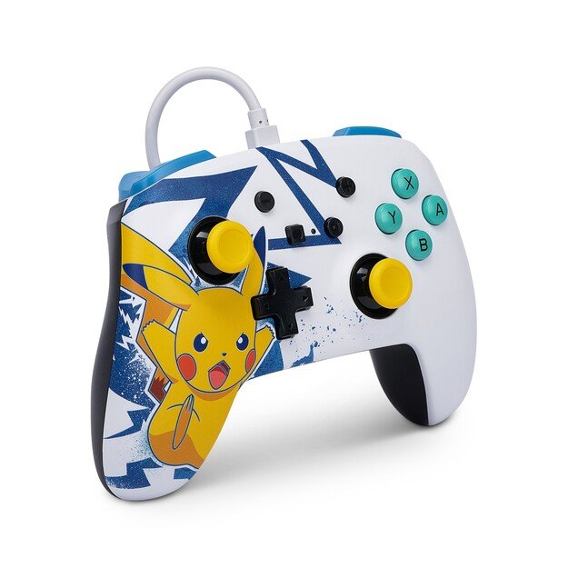 PowerA NSW ENH Wired Controller - Pikachu High Voltage /Nintendo Switch