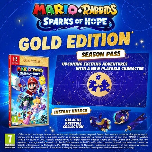 Mario + Rabbids: Sparks of Hope (Gold Edition)

  - Nintendo Switch