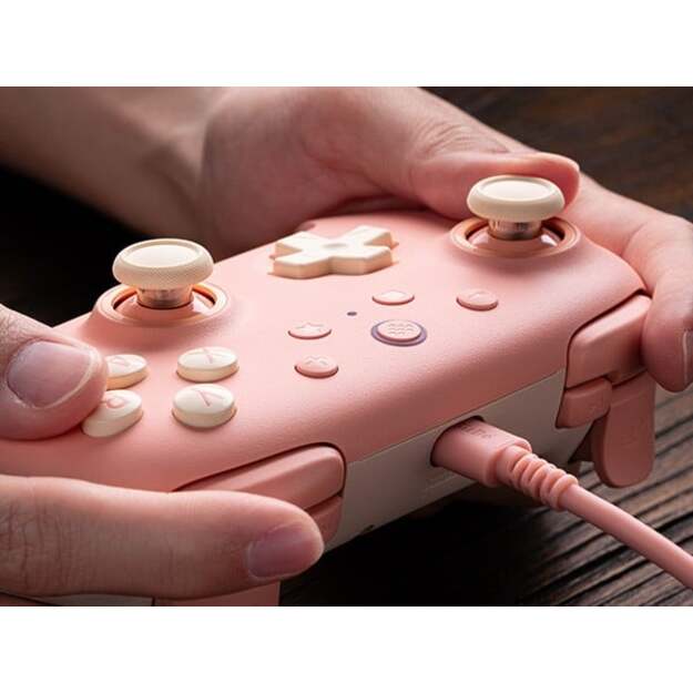8BitDo Ultimate 2C Wired Pad Peach