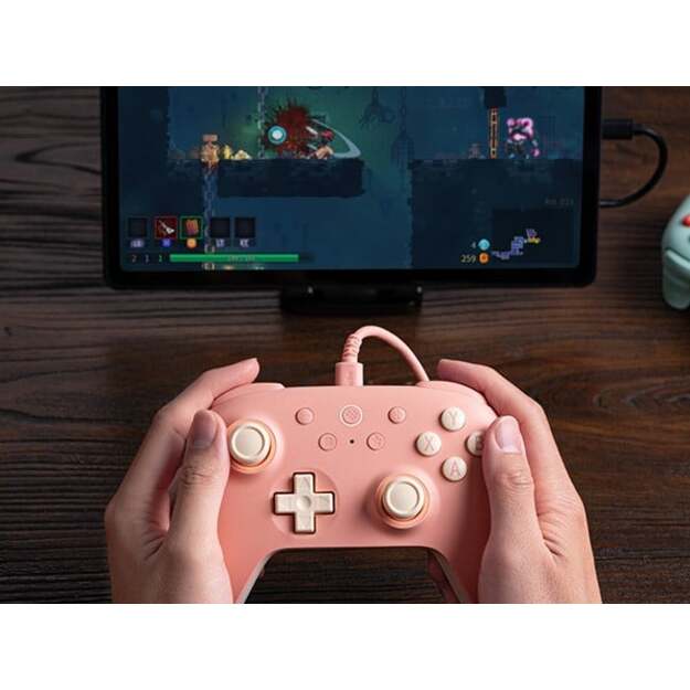 8BitDo Ultimate 2C Wired Pad Peach
