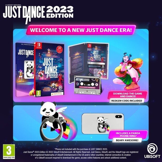 Just Dance 2023 Edition (Code in a Box) (Special Edition)

  - Nintendo Switch