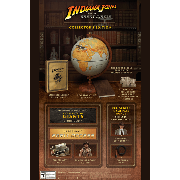 Indiana Jones and the Great Circle (Collector Edition) (Code in Box)

  - Xbox Series X
