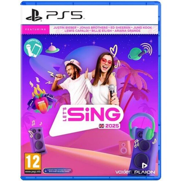 Let's Sing 2025

  - PlayStation 5