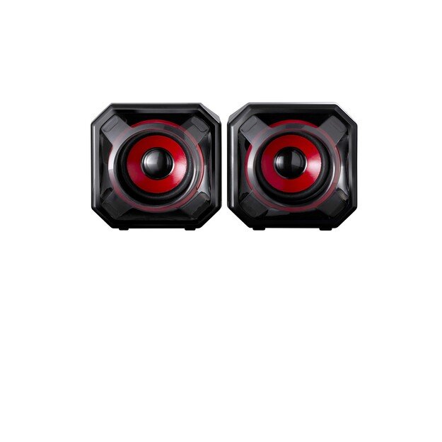 SUREFIRE - Gator Eye Gaming Speakers, Red