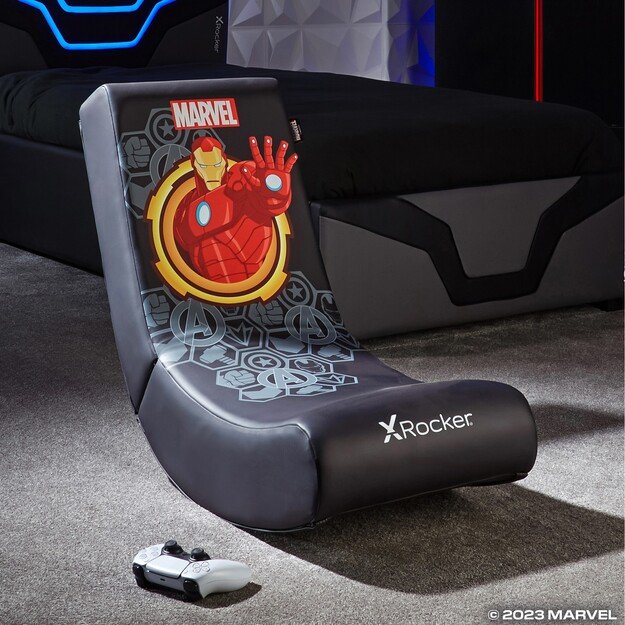 Xrocker Marvel Video Rocker Chair - Hero - Ironman