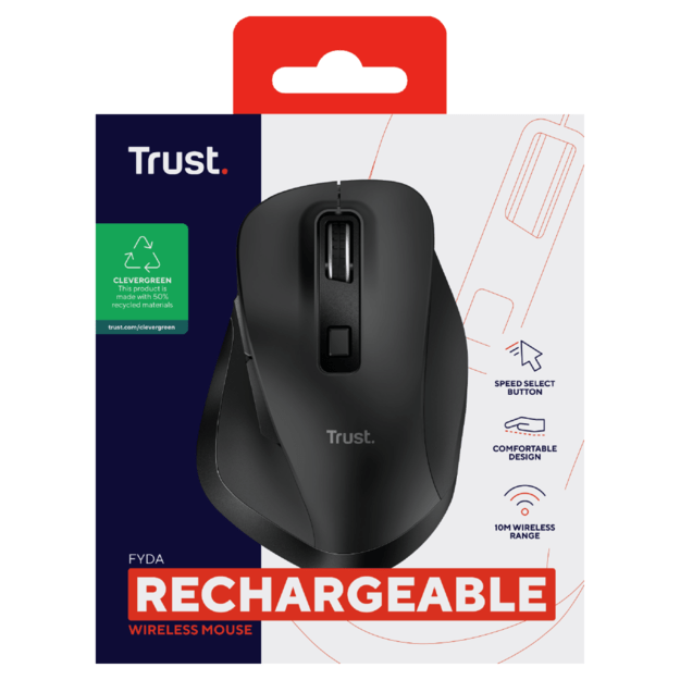 TRUST FYDA WIRELESS MOUSE ECO