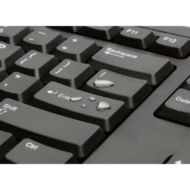 Kensington - EQ KB100S PN Wired Keyboard (Black)