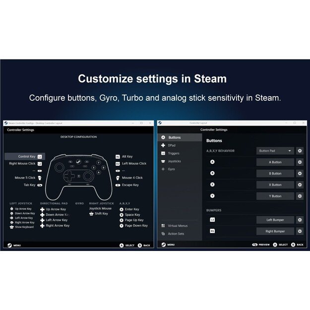 Hori Wireless Horipad For Steam