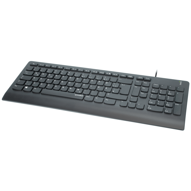 Speedlink - HI-GENIC Antibacterial Keyboard, black - Nordic Layout