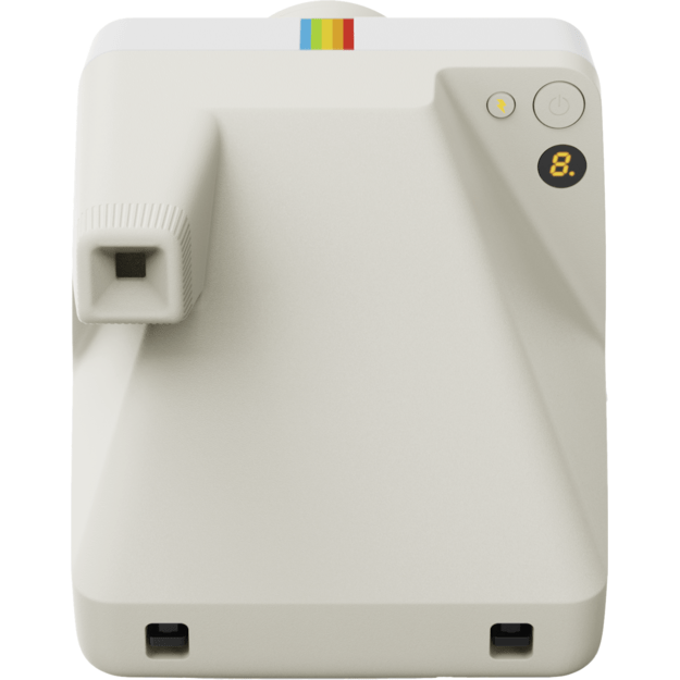 Polaroid - Now Gen 3 Pebble White - bundle with Color Film (8 photos)