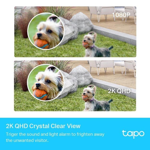TP-Link - Tapo Smart Wire-Free Security Camera System /Tapo C420S2