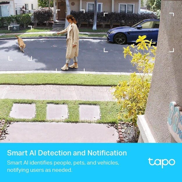 TP-Link - Tapo Smart Wire-Free Security Camera System /Tapo C420S2