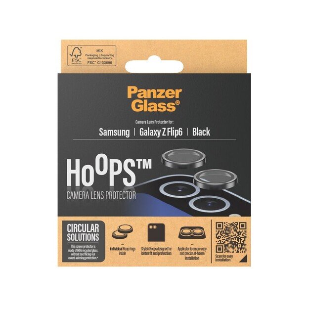 PanzerGlass - Hoops -  Lens Protector - Samsung Galaxy Z Flip6
