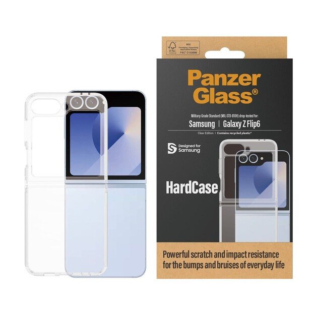PanzerGlass - Hardcase - Transparent - Samsung Galaxy Z Flip6