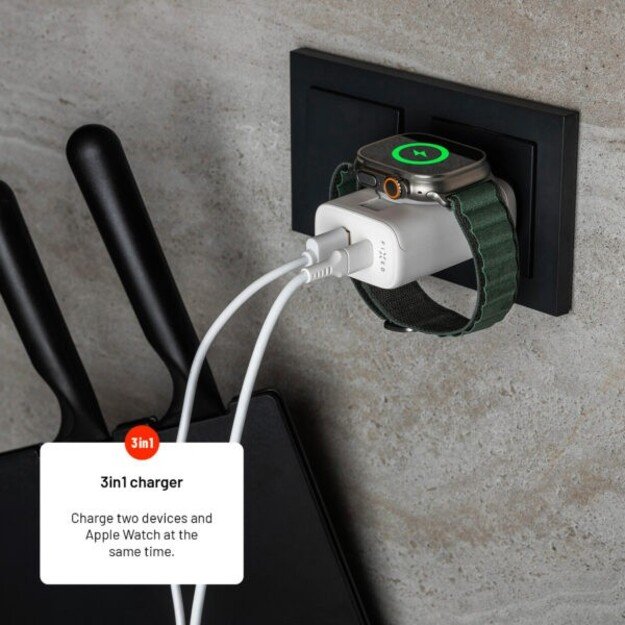 Fixed - MagFlip USB-C Charger 33W Apple Watch/USB-C/USB-A