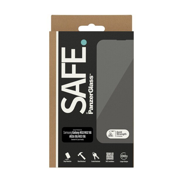 SAFE by PanzerGlass - Screen Protector - Samsung Galaxy A52/A52 5G/A52s 5G/A53 5G - Ultra-Wide Fit 2