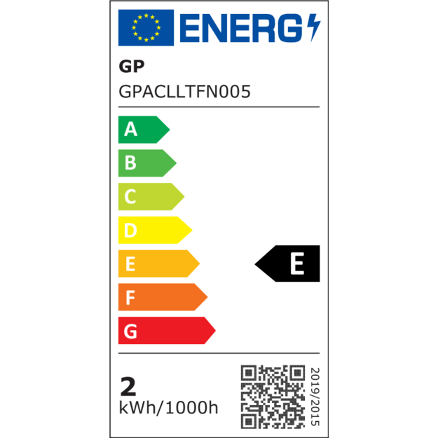 GP - LED Lamp Filament, T25, E14, 1.9W (22W), 210lm