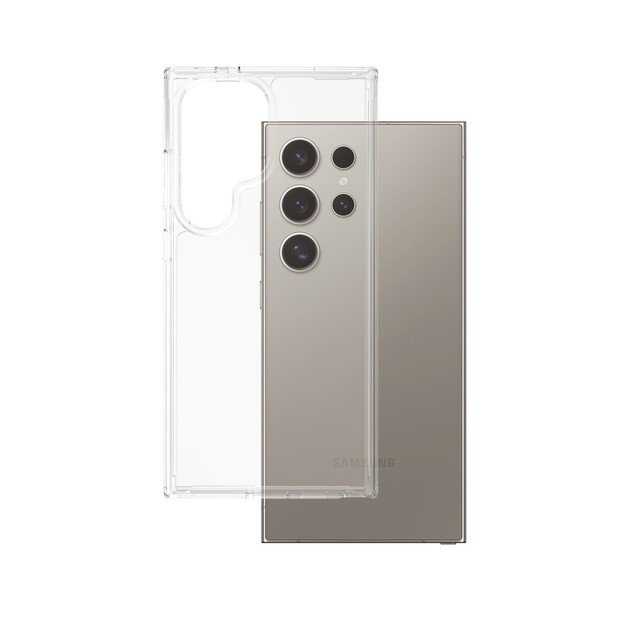 CARE by PanzerGlass - Flagship Case Transparent Urban Combat w. Clear Frame Samsung Galaxy S 2025 Ult
