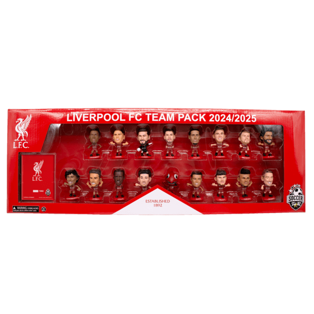 Soccerstarz - Liverpool Team Pack 17 figure (2024/25 Version)