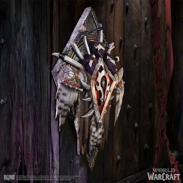 World of Warcraft Horde Wall Plaque Height 30cm