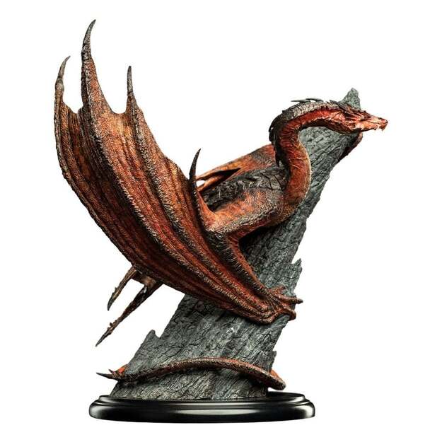 The Hobbit - Smaug the Magnificent Statue Mini