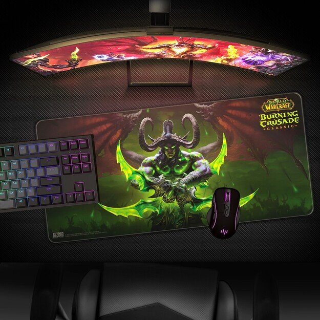 World of WarCraft XL Mouse Pad - Illidan