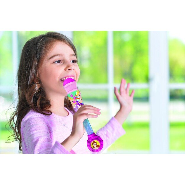 Lexibook - Disney Princess Trendy Lighting Microphone with speaker (aux-in), melodies and sound effects - (MIC90DP)
