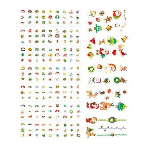 Avenir - Nail Stickers and Tattoos - Christmas (58NA218208)