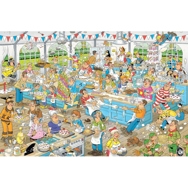 Jan van Haasteren - Clash of the Bakers (1500 pieces) (JUM9077)