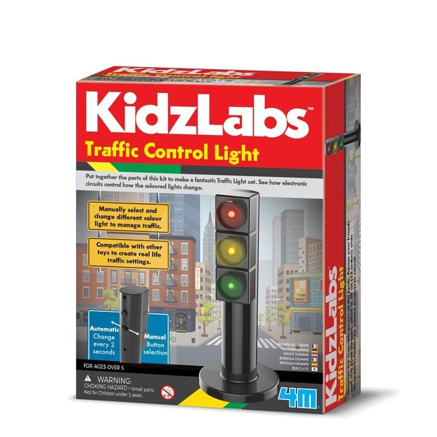 4M - KidzLabs Traffic Control Light - (4M-03441)