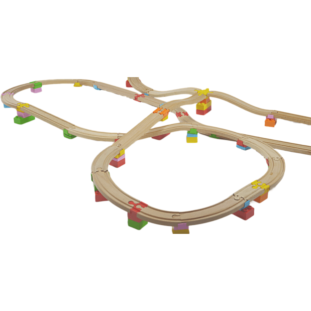 Alpha Boosterz - Track Connectors - All in one block box Medium (210-20240409)