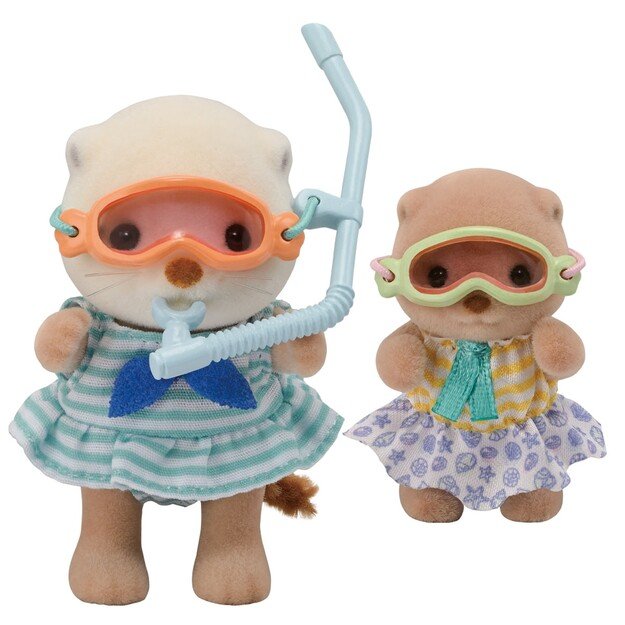 Sylvanian Families - Sea Otter Sisters - Splashy Snorkel Set (5804)